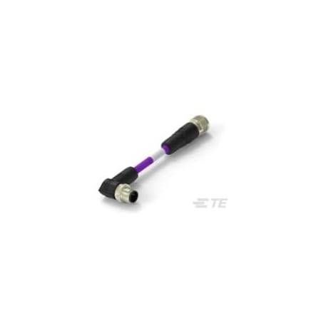 Te Connectivity M12B2-Mr-Fs-Pur Torsion-2.0M TAB62A46501-020